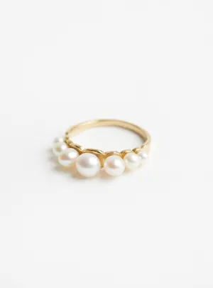 Pearl Ring Gold