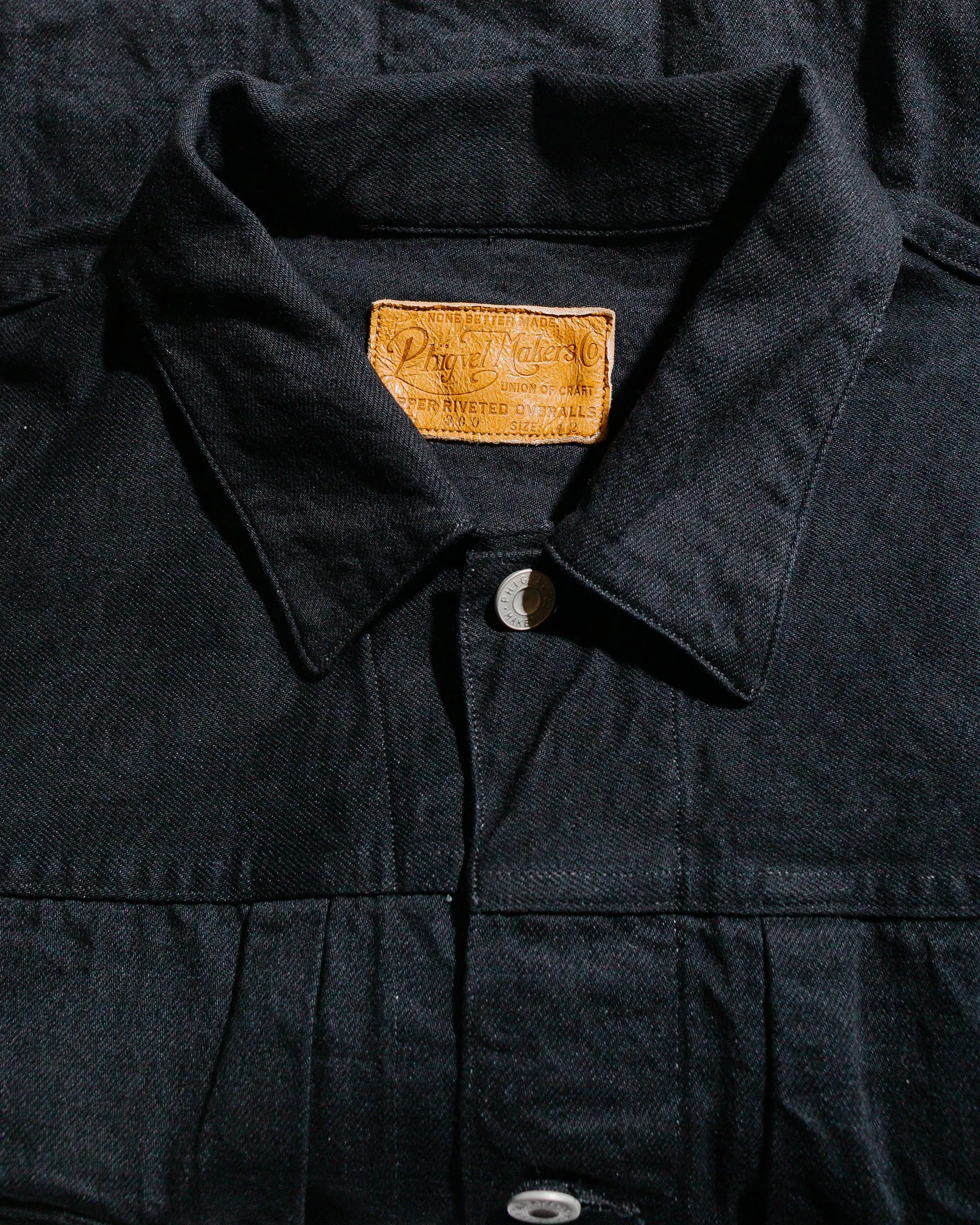 Phigvel Classic Jean Jacket Black