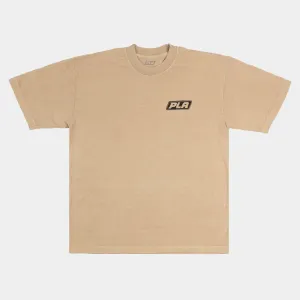 PLA CLASSIC LOGO TEE - MUSHROOM