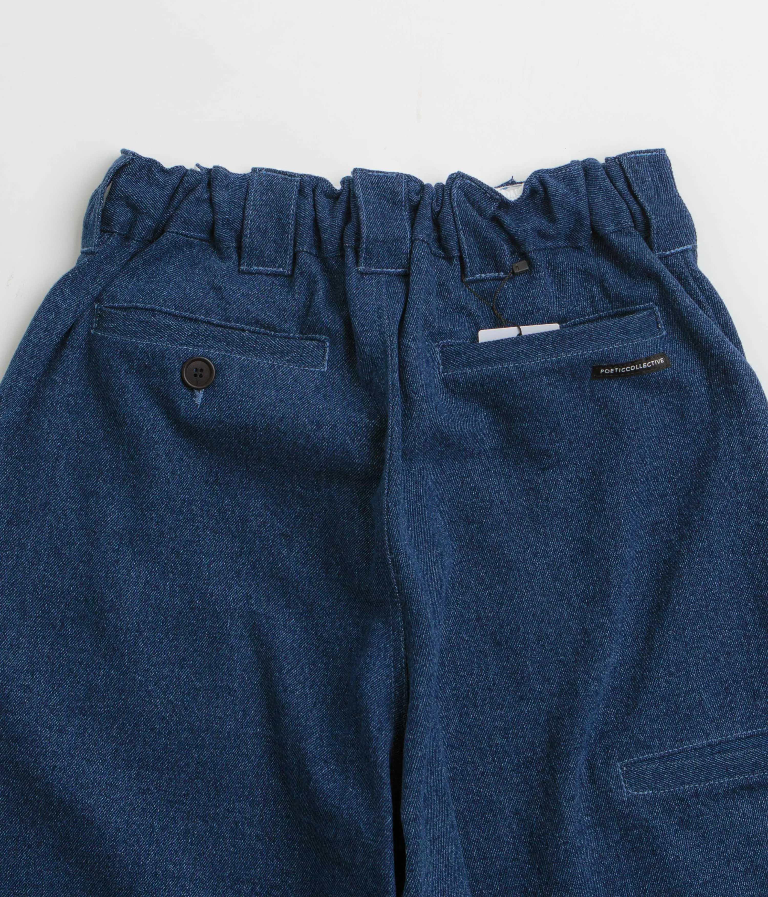 Poetic Collective Painter Shorts - Classic Wash