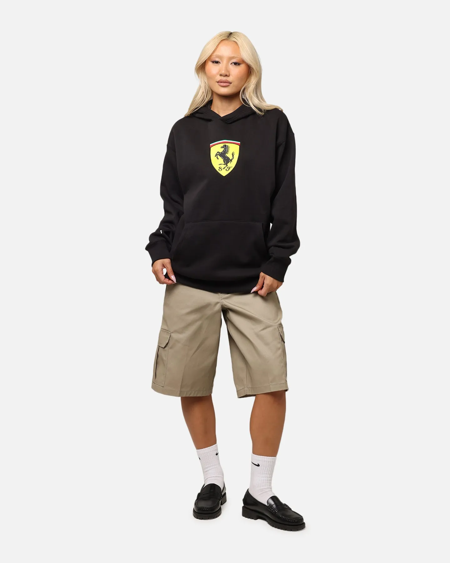 Puma X Scuderia Ferrari Race Big Shield Hoodie Puma Black