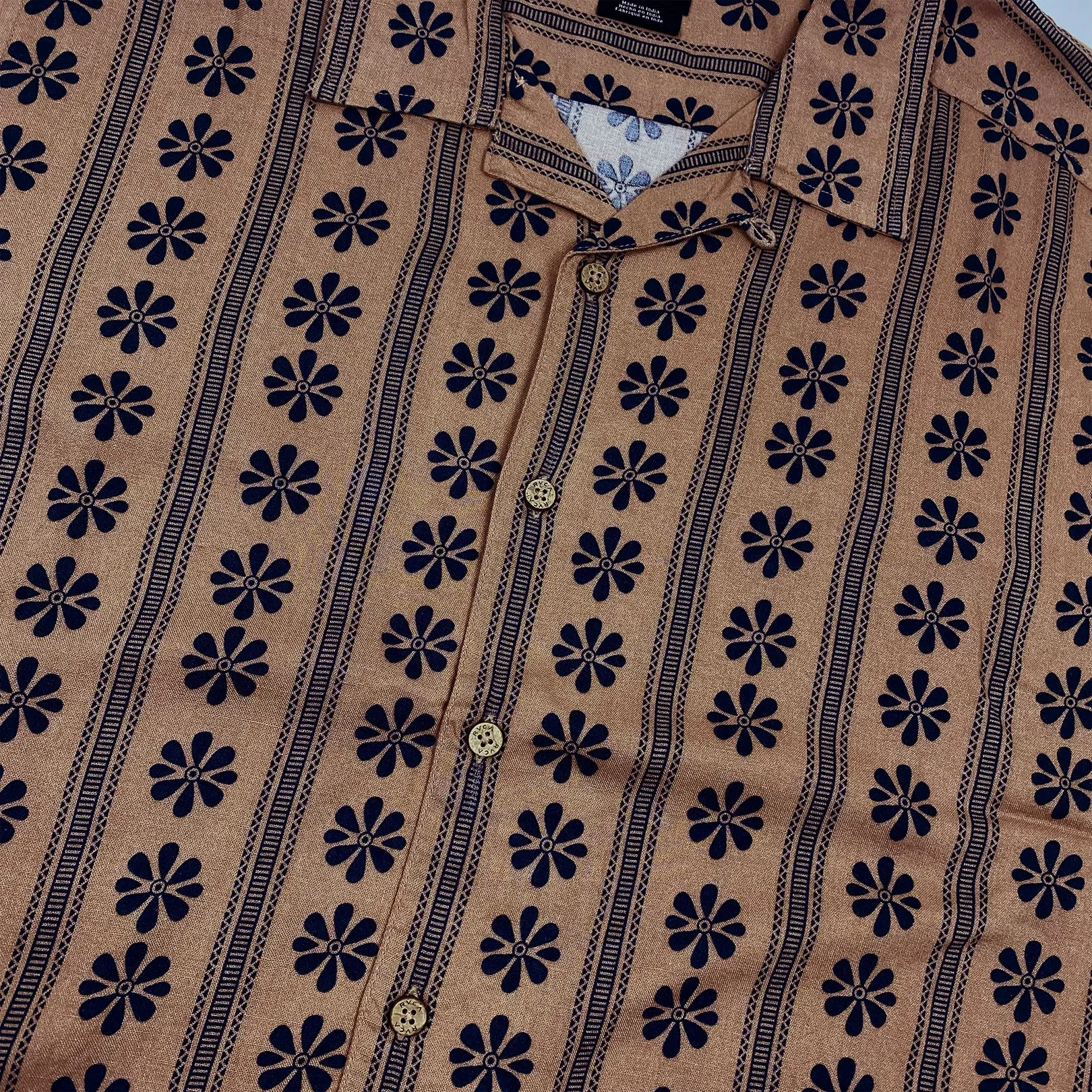 RVCA Daisied Shirt Warm Taupe Sale