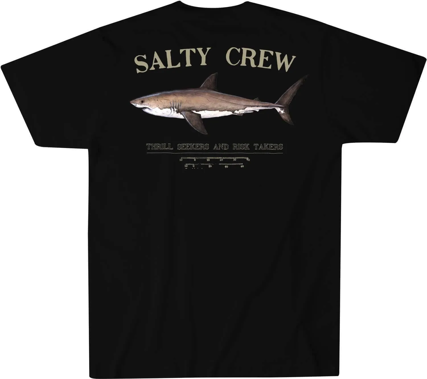 SALTY CREW BRUCE PREMIUM BLACK | CAMISETA SURFERA