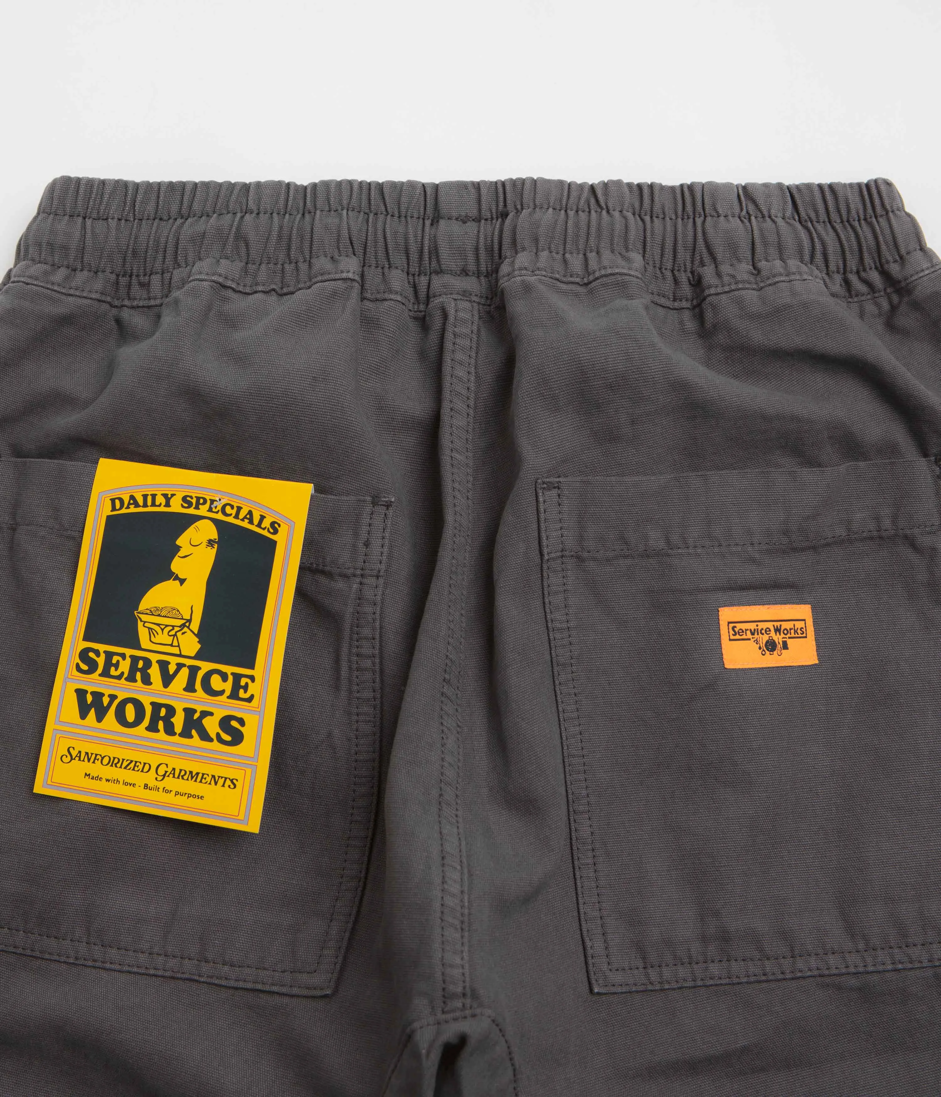 Service Works Classic Chef Shorts - Grey