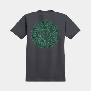 SPITFIRE SNAKE CLASSIC TEE - CHARCOAL