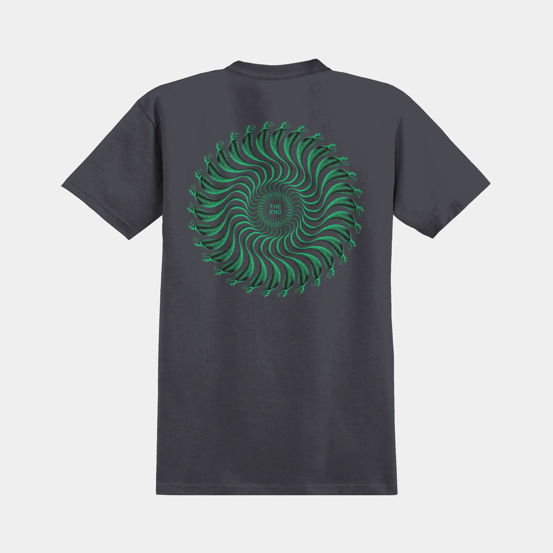 SPITFIRE SNAKE CLASSIC TEE - CHARCOAL