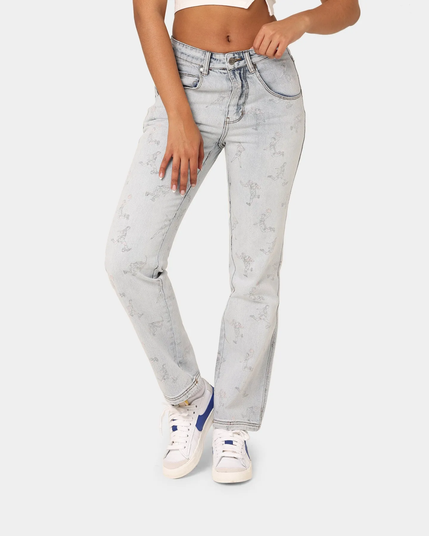 Starter Sports Stars Relaxed Vintage Jeans Snow Wash