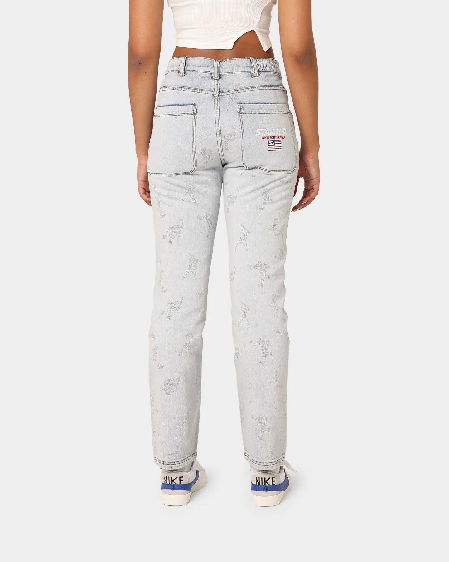 Starter Sports Stars Relaxed Vintage Jeans Snow Wash