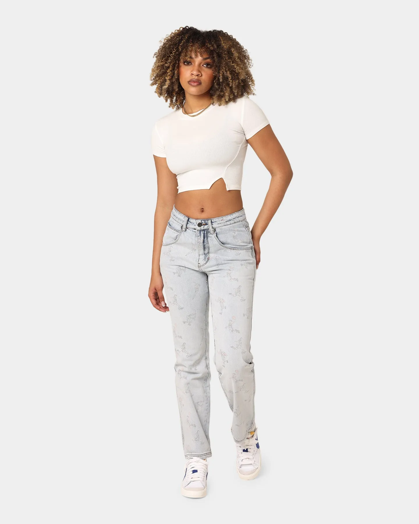 Starter Sports Stars Relaxed Vintage Jeans Snow Wash