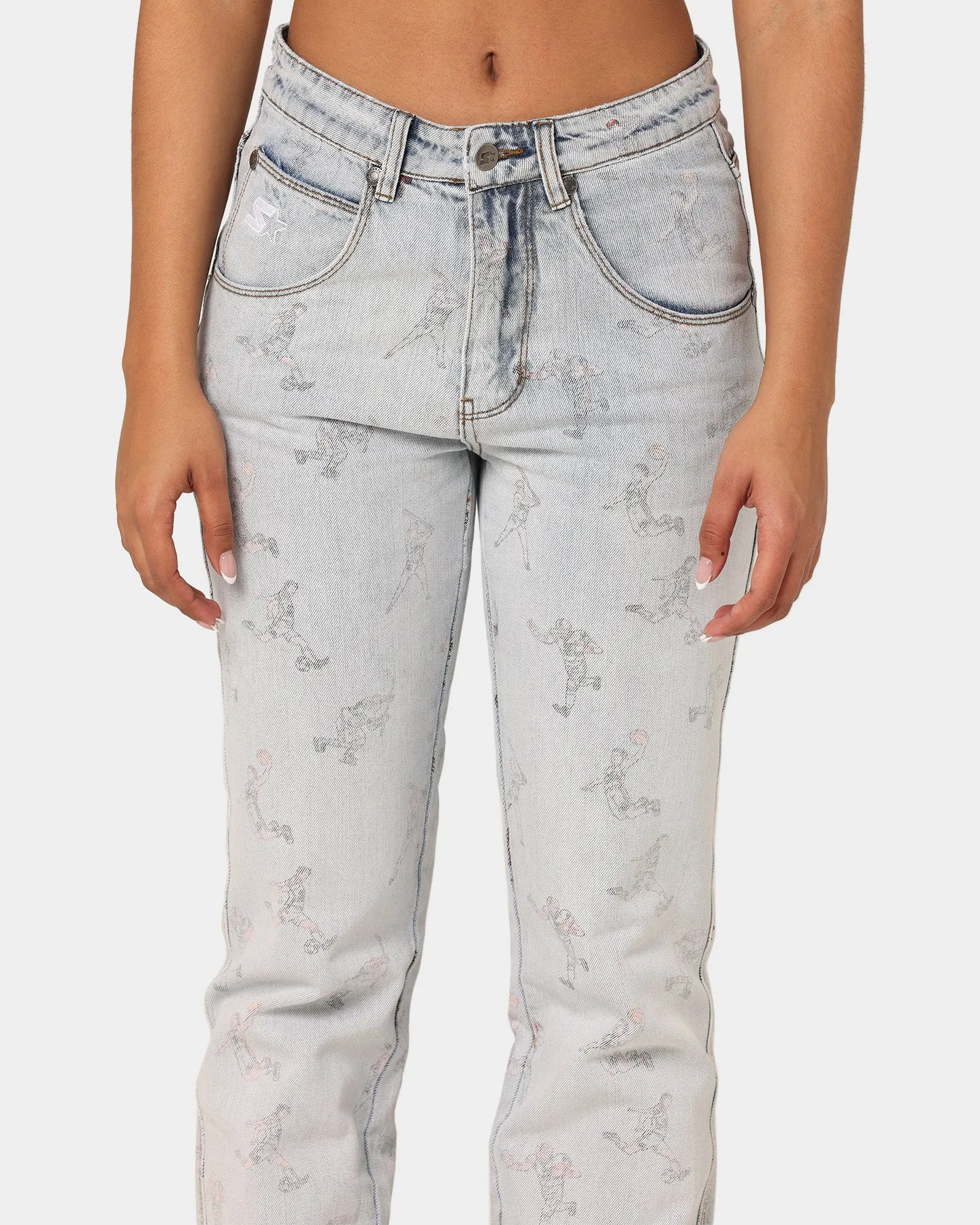 Starter Sports Stars Relaxed Vintage Jeans Snow Wash