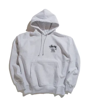 Stssy Classic Gear Hoodie Ash Heather