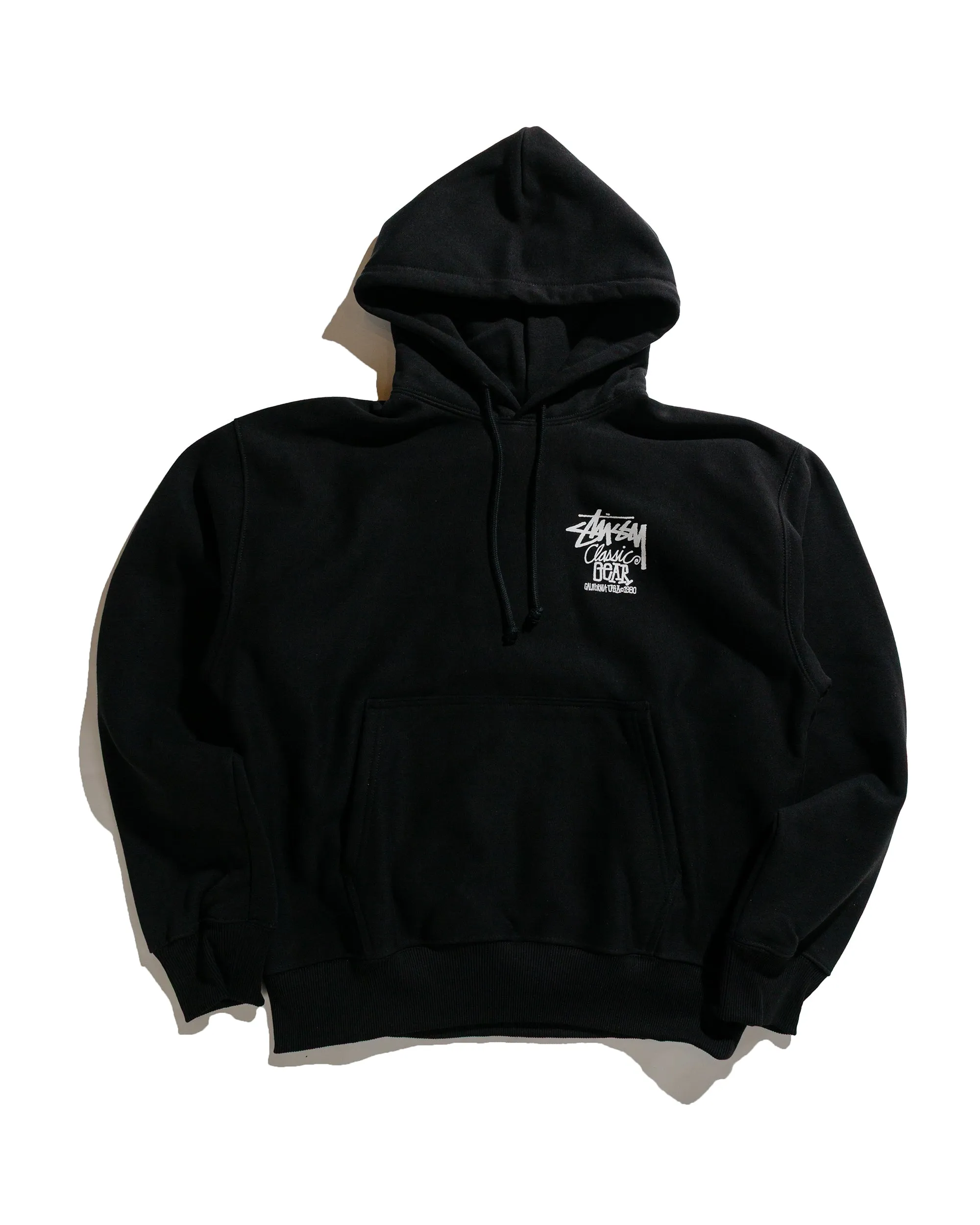 Stssy Classic Gear Hoodie Black