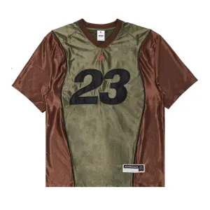 Supreme x Jordan Warm Up Jersey Olive