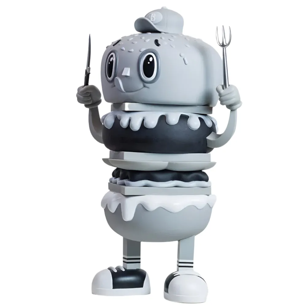 The Burgy (Mono ver.) by Christian Tamondong x Secret Fresh Gallery x ToyQube