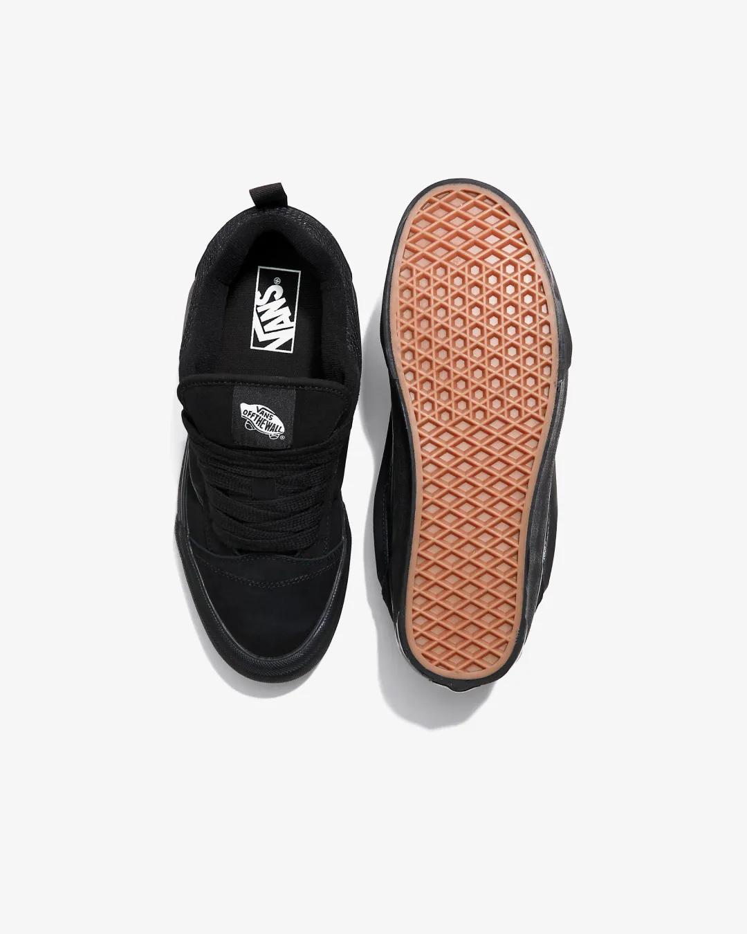 Vans Knu Skool 'Total Black/Gum Sneakers