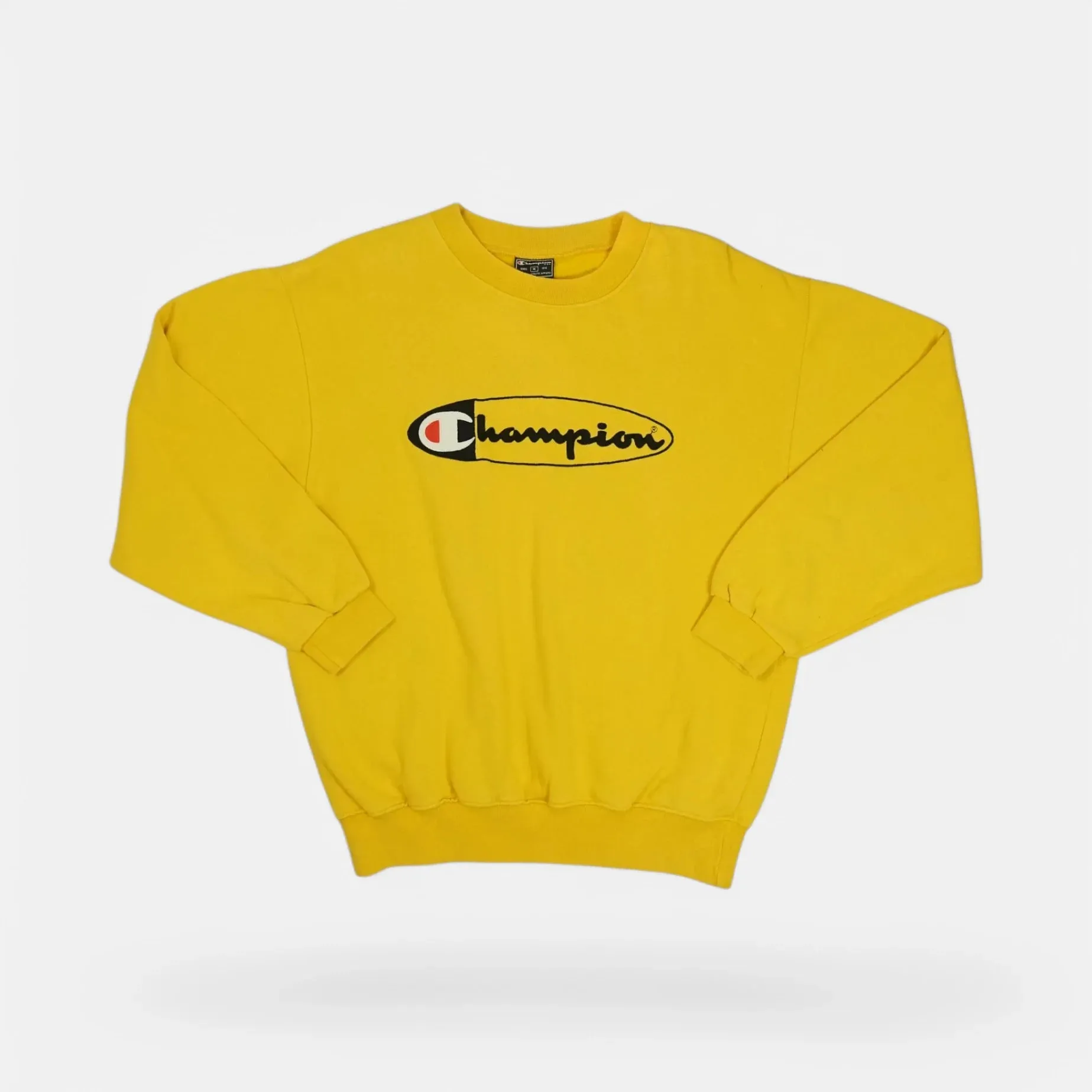 Vintage Champion Yellow Sweatshirt (S)