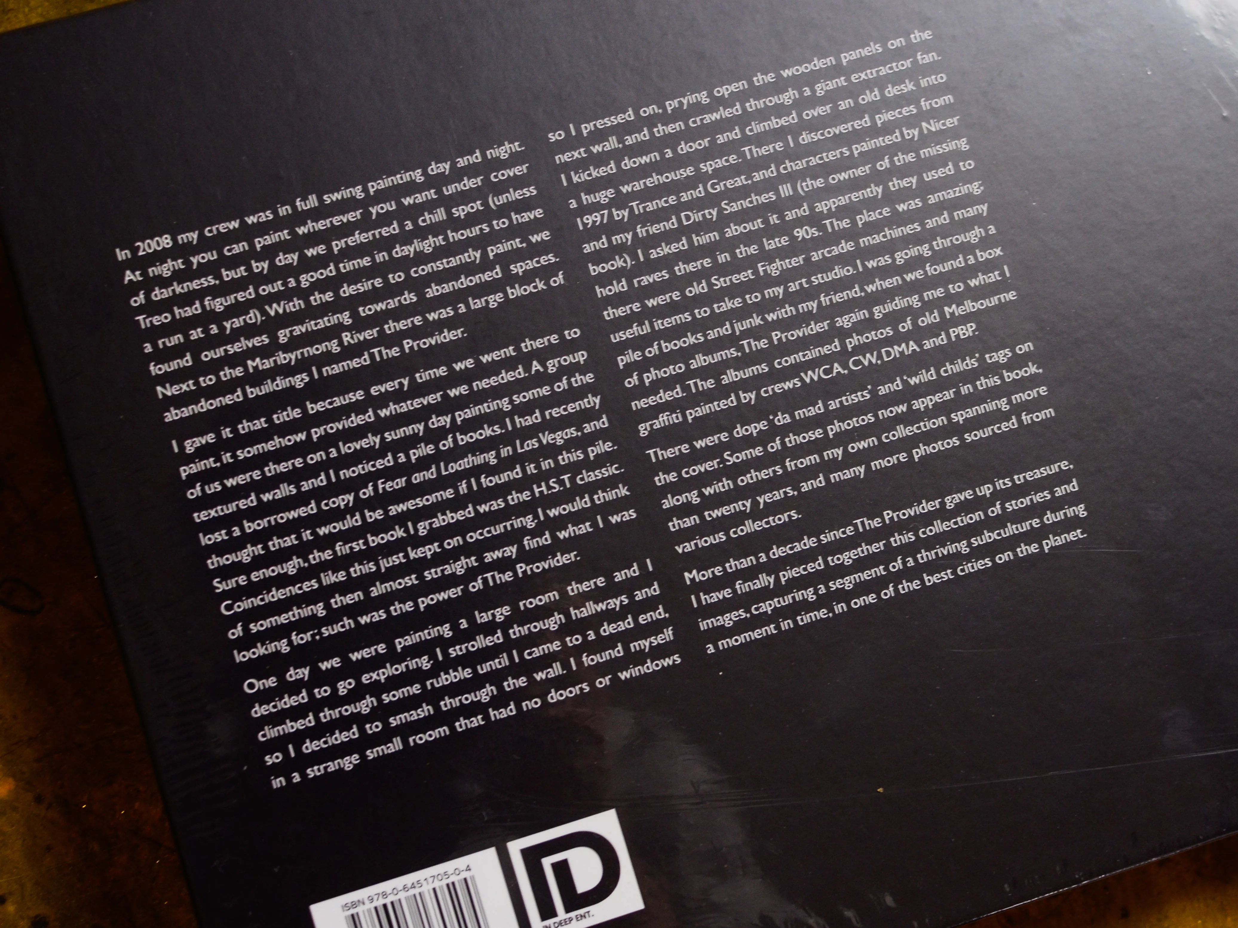 Wall Stories Book - Bailer
