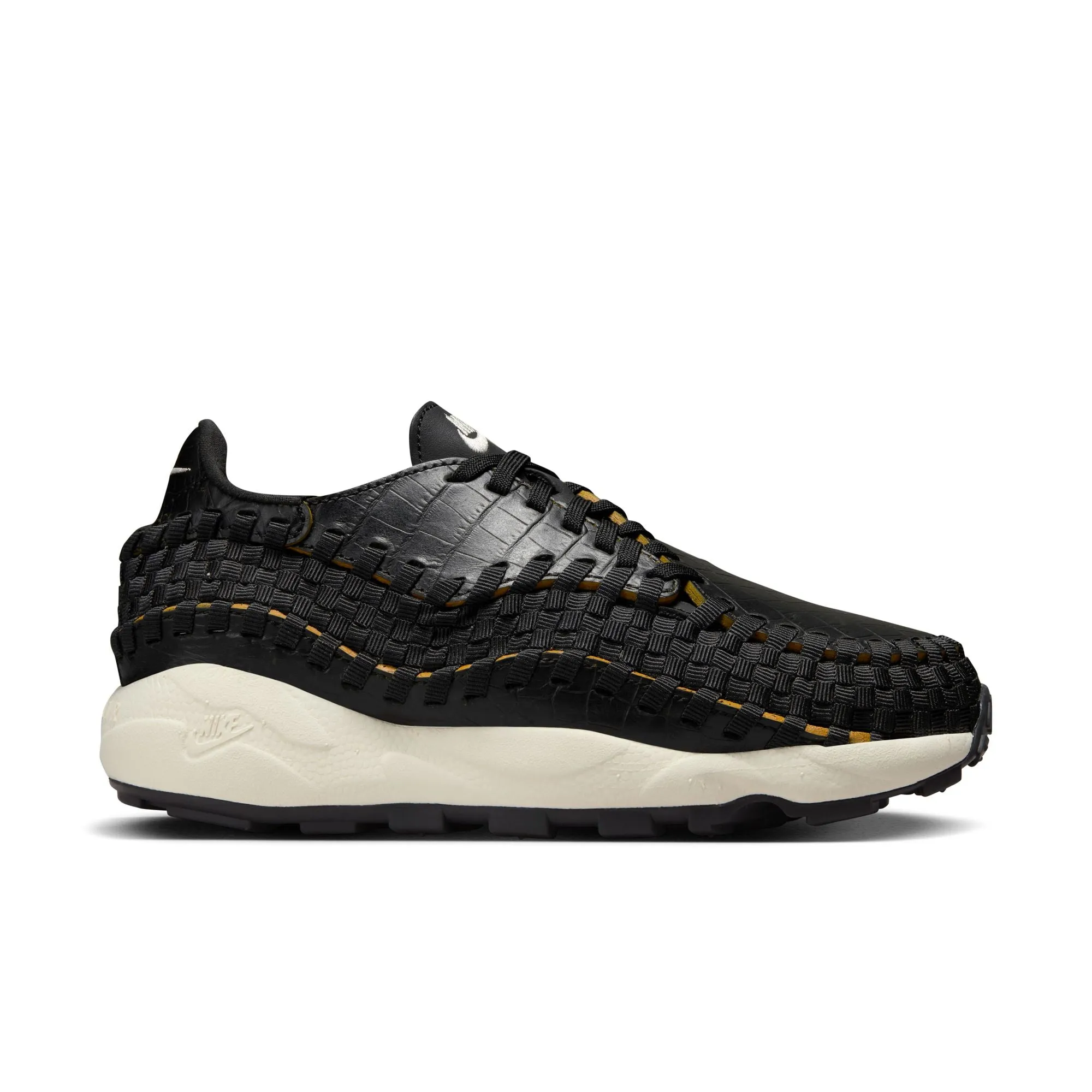 Women's Air Footscape Woven Premium 'Black Croc'