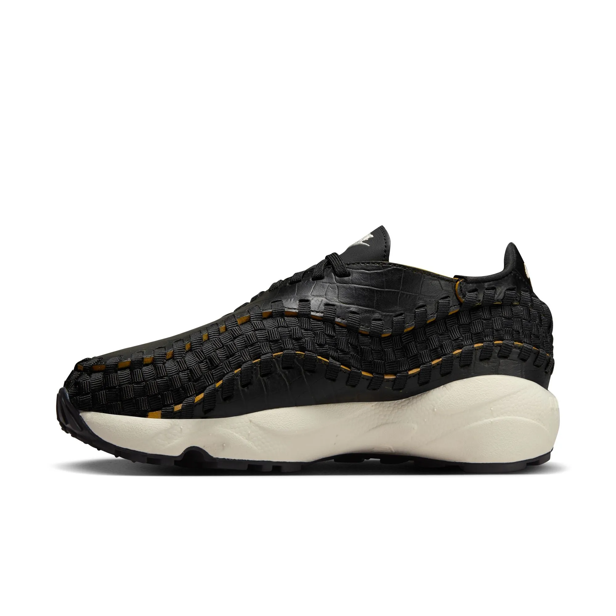 Women's Air Footscape Woven Premium 'Black Croc'
