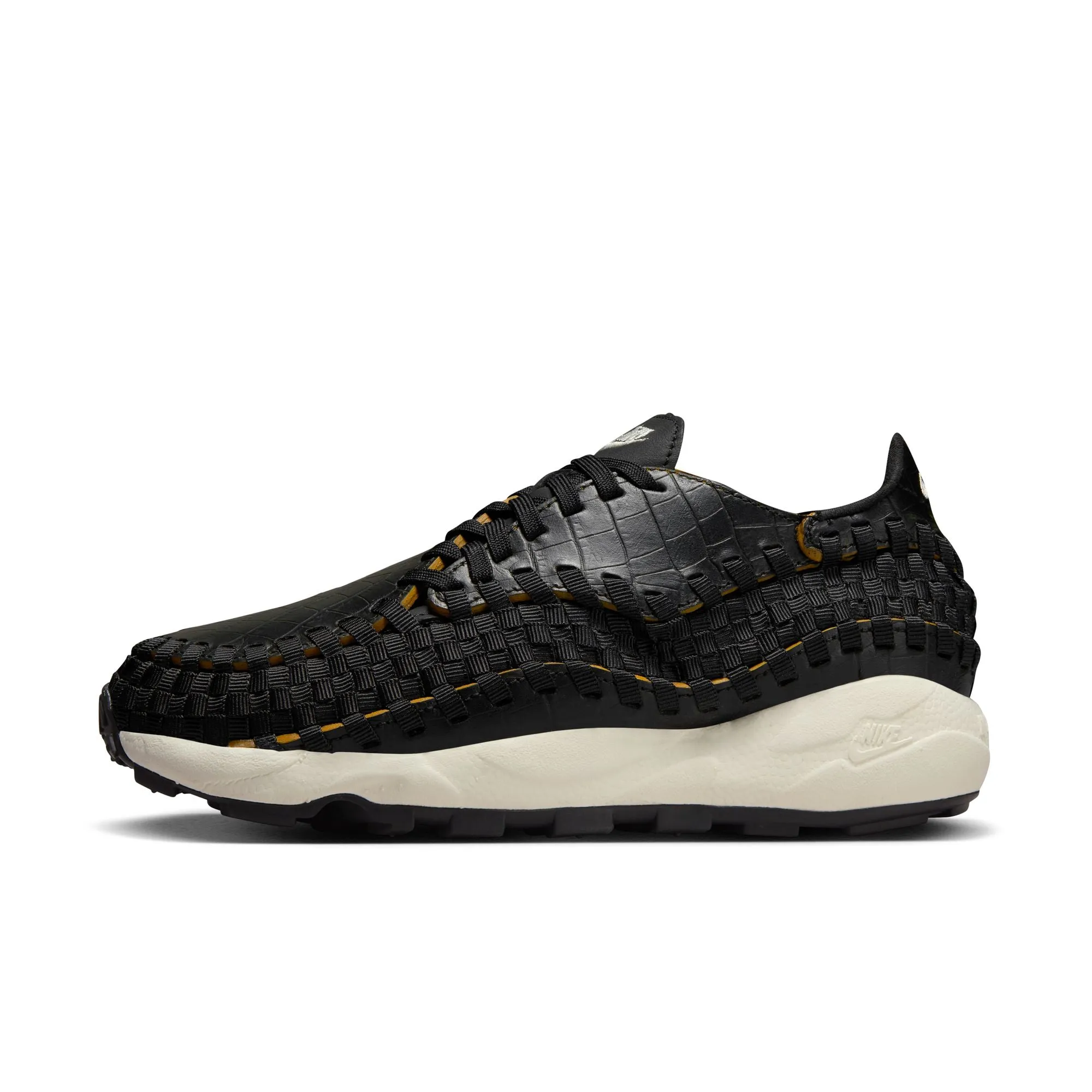 Women's Air Footscape Woven Premium 'Black Croc'