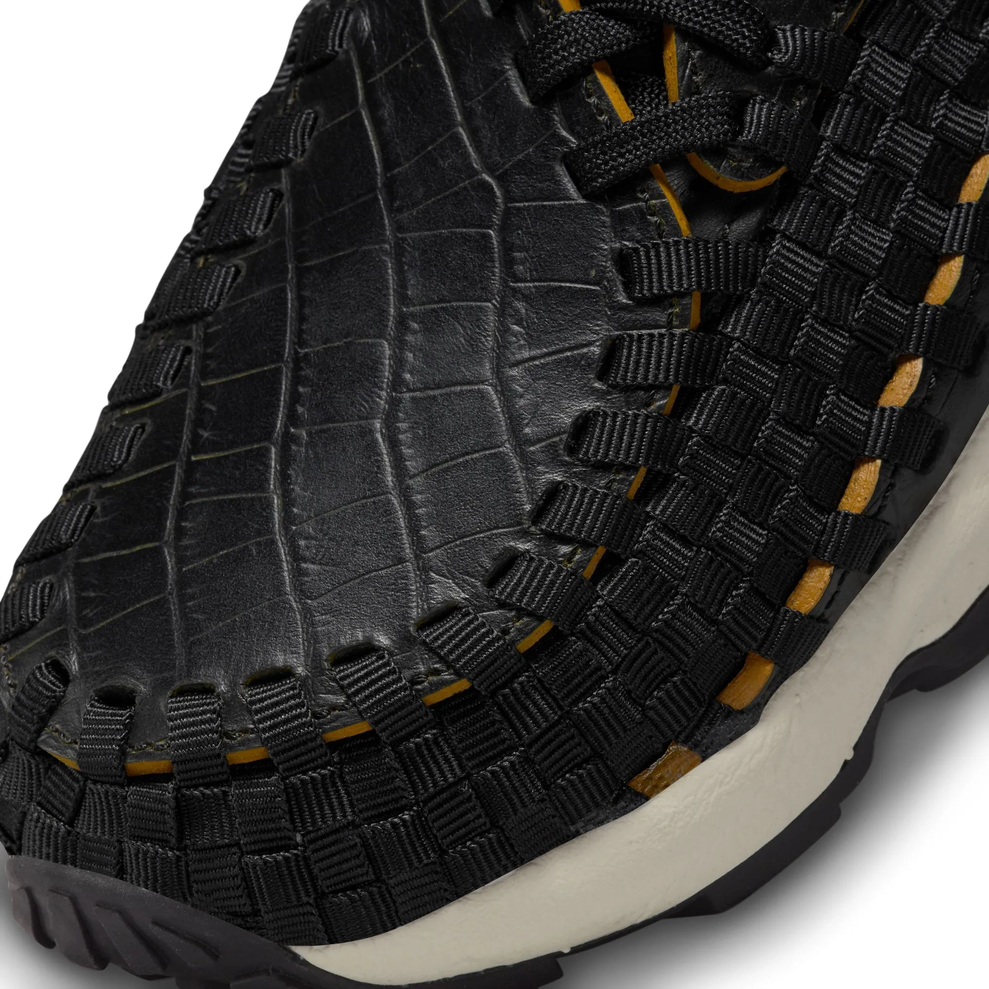 Women's Air Footscape Woven Premium 'Black Croc'